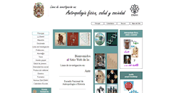 Desktop Screenshot of antropologiafisica.org